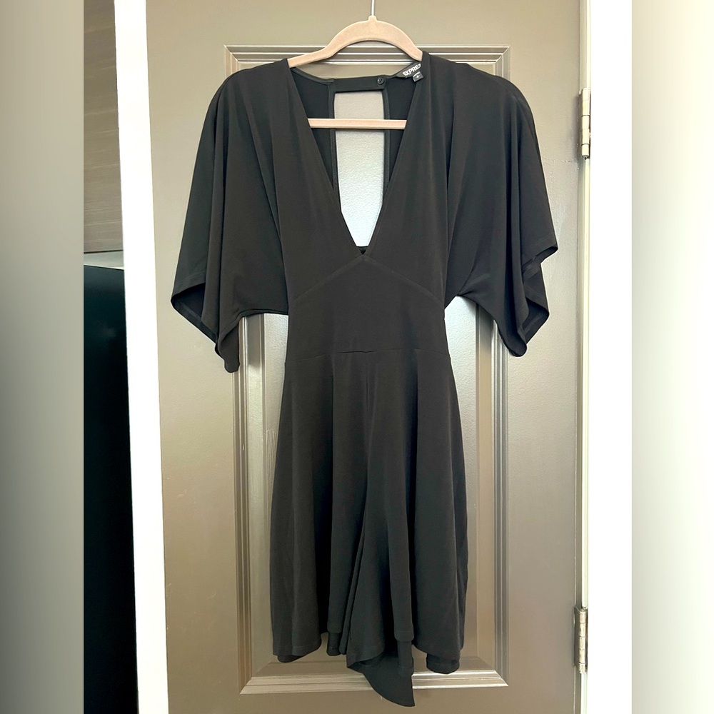 Express Stretchy Black Mini Romper - Size S - Gently Worn